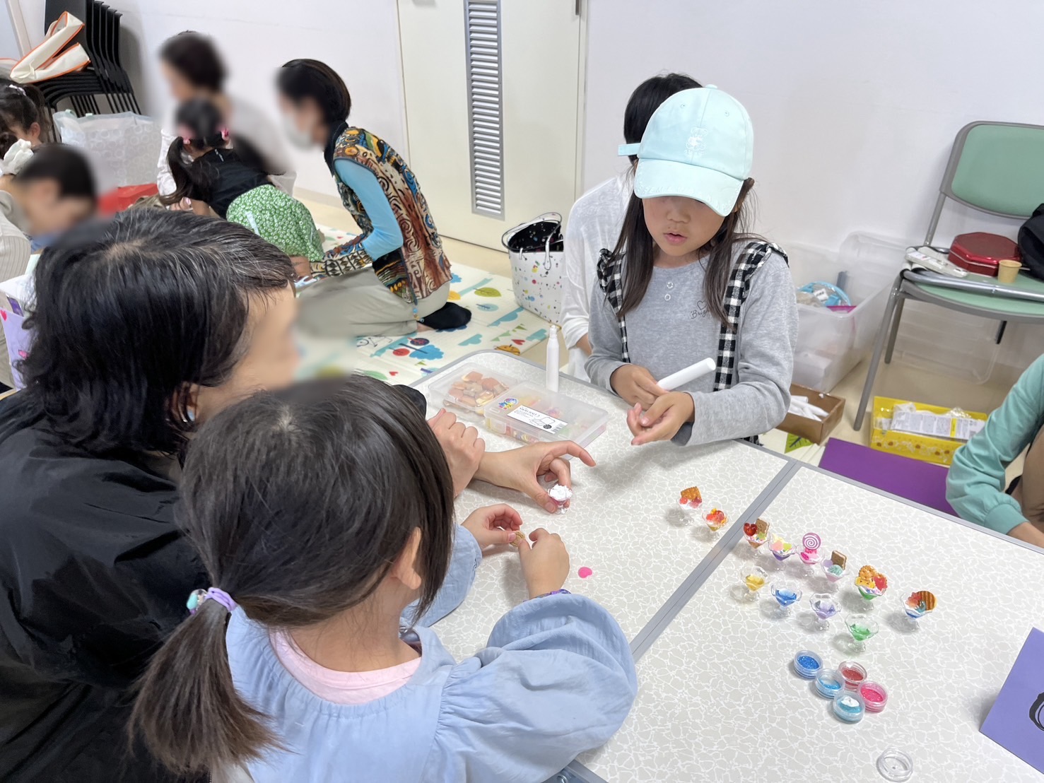 昨年6月に1人で対応する次女
